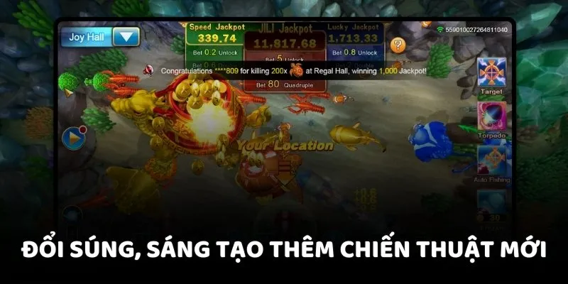 Đổi súng, sáng tạo thêm chiến thuật mới