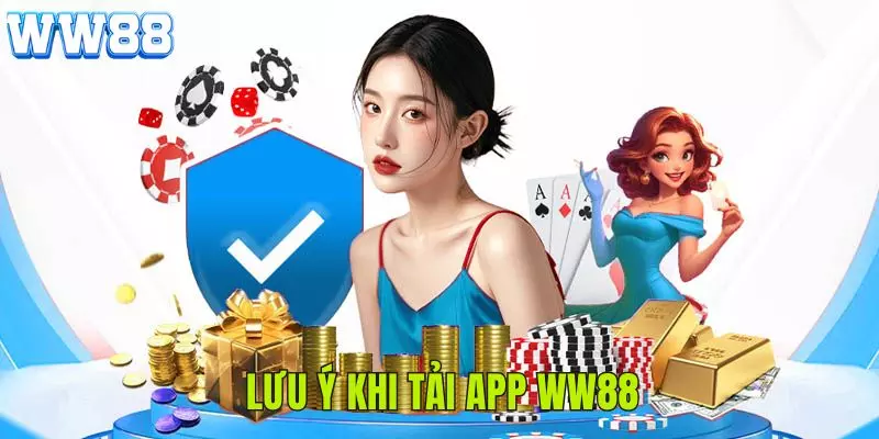Một số lưu ý quan trọng khi tải app WW88 hội viên cần biết